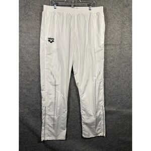 Arena Team Line Warm‎ Up Pants XXL White Track Training Athletic Mens